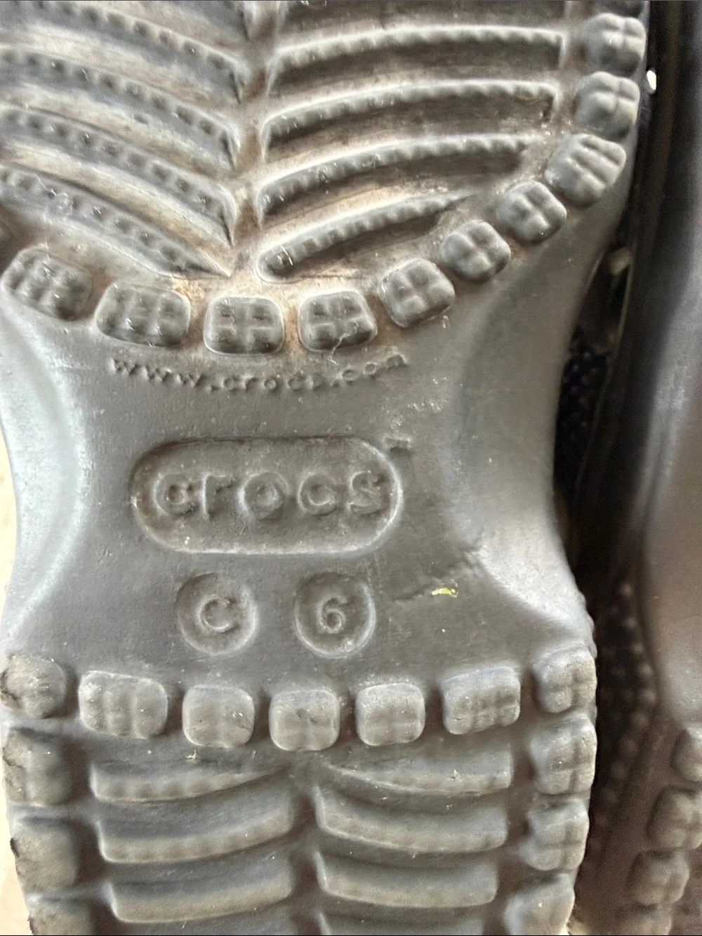 Crocs Classic Black Clogs Toddler Baby Unisex Slip On Shoes Size 6